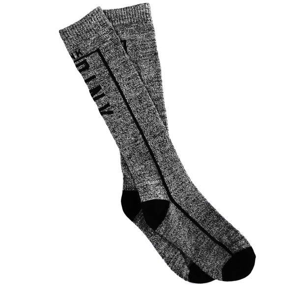 PINK Victoria's Secret Accessories - Victoria Secret PINK Knee High Socks Dark Grey NEW